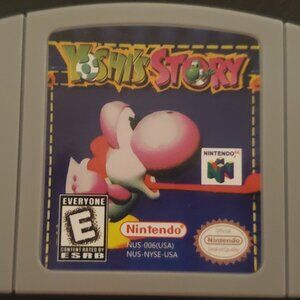 Yoshi's Story Video Game Nintendo 64 N64 1998